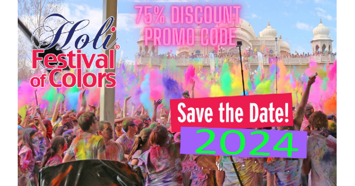 Orlando Holi Festival Tickets Promo Code 2024